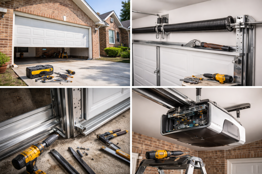 How to Install Garage Door Repair Fort Worth