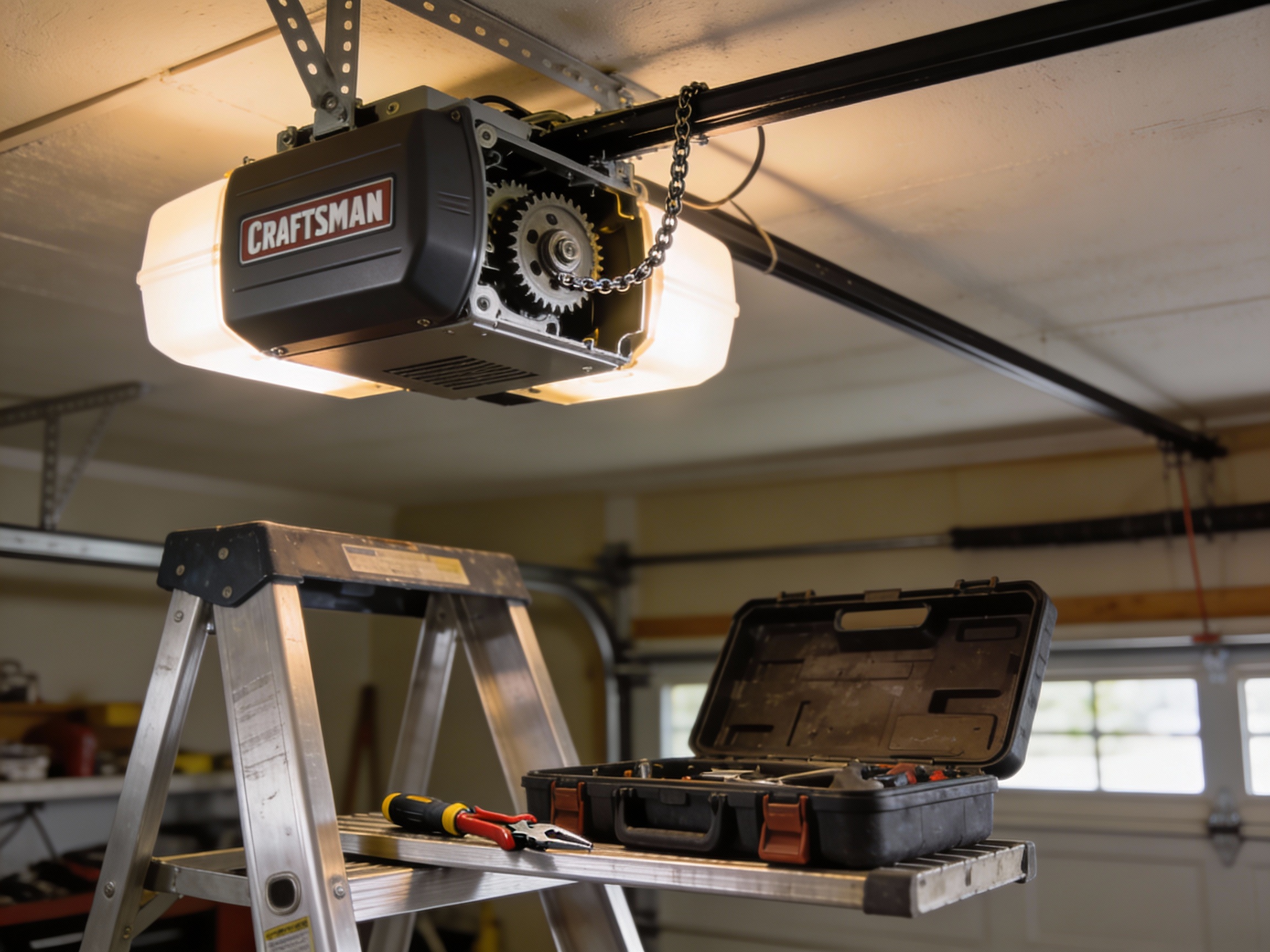 craftsman garage door opener repair