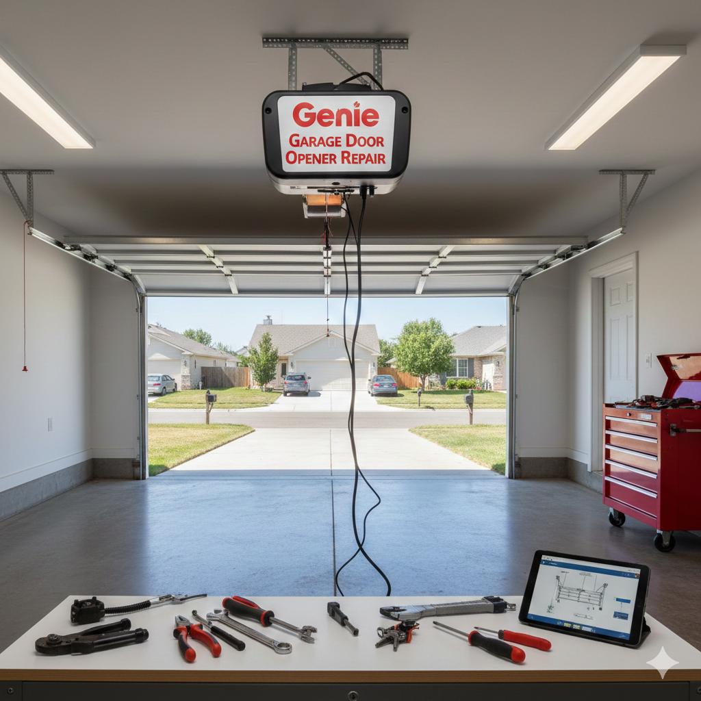 genie garage door opener repair1