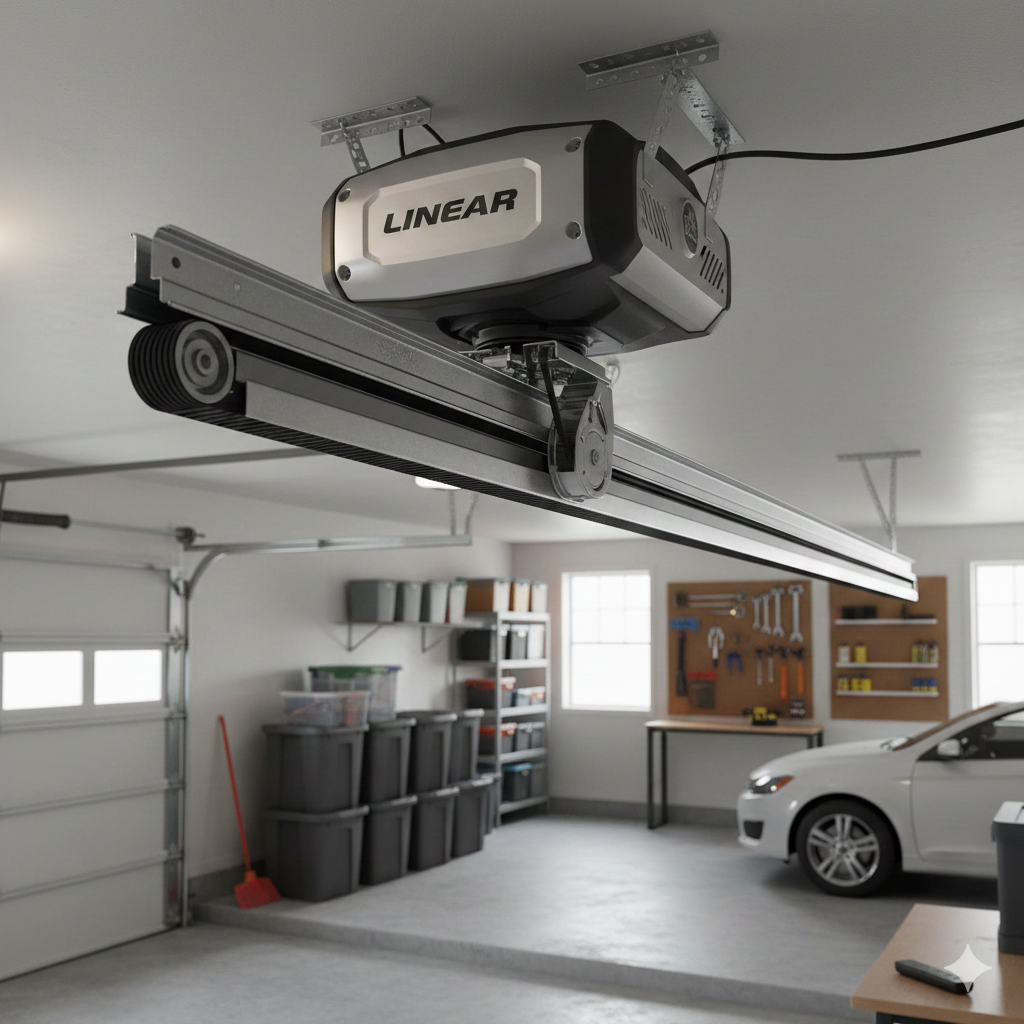 How to install a linear opener