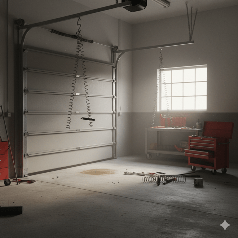 cost to repair garage door springs