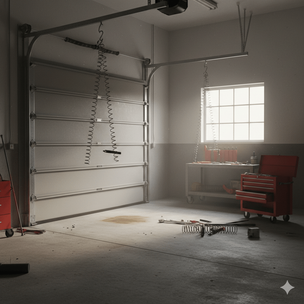 cost to repair garage door springs