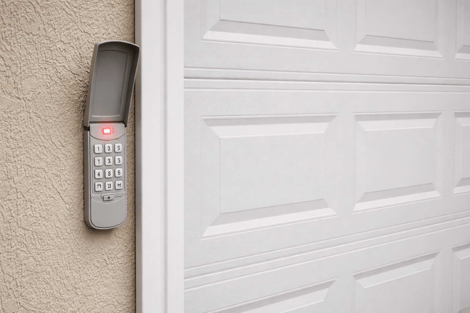 garage door keypad not working 1