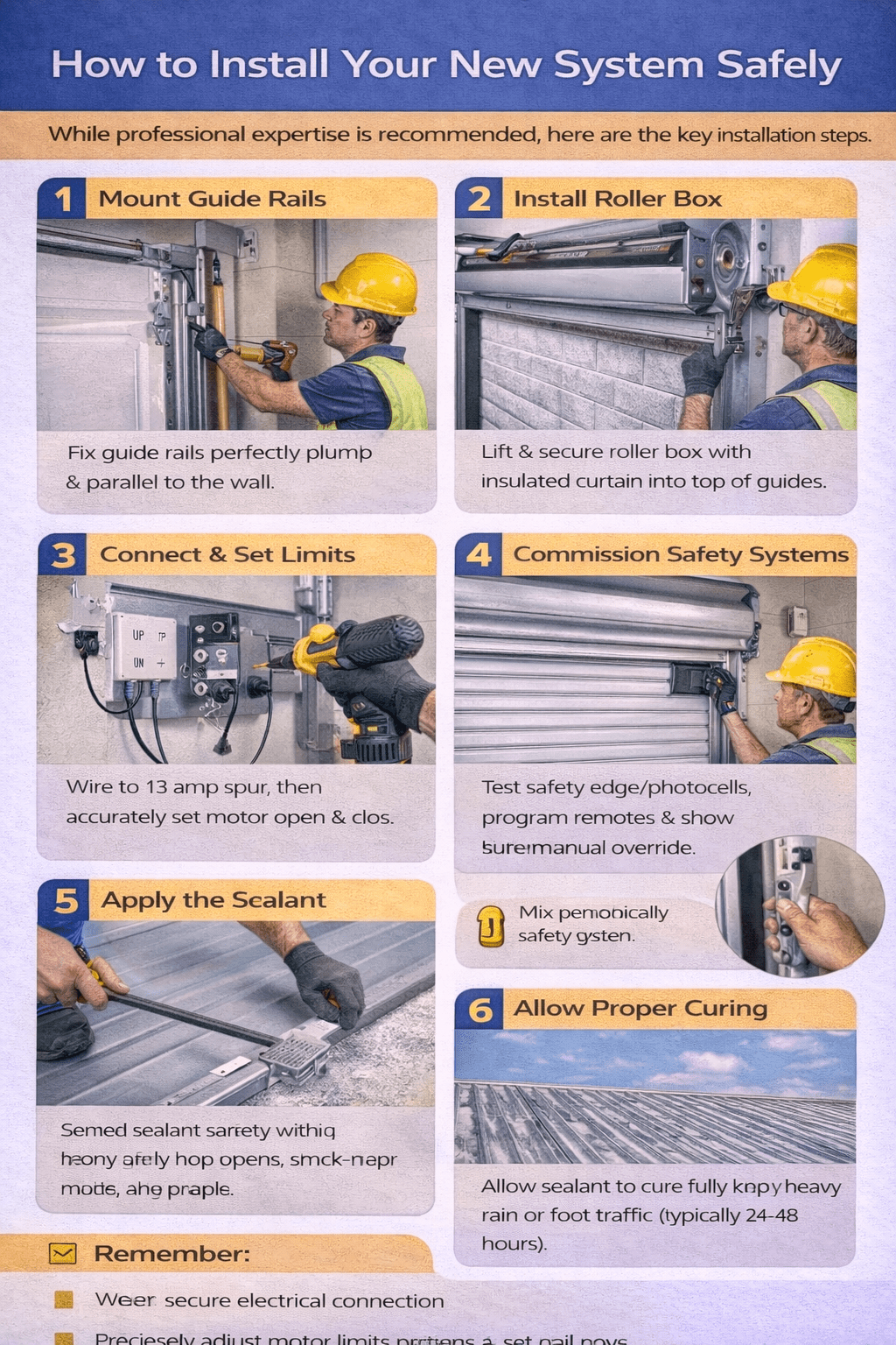 How to Install Your New System Safely