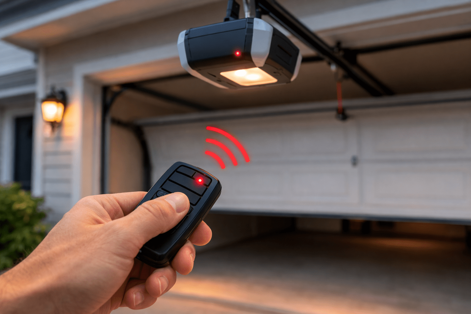 remote garage door opener not working